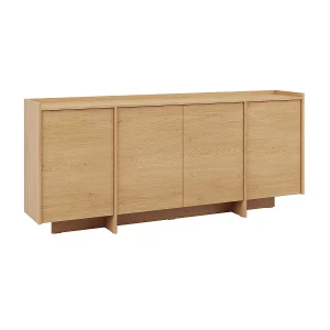 4-deurs Japandi houten dressoir 4-deurs Japandi houten dressoir