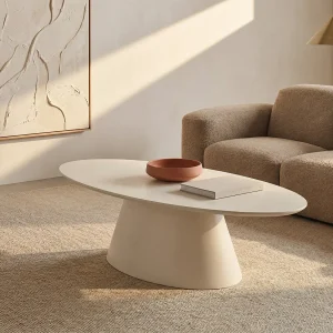 Salontafel van MDF – Beige – ANTELADA Salontafel van MDF – Beige – ANTELADA