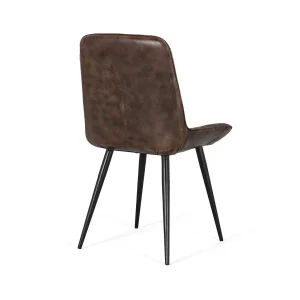 Rembourrée chaise longue van cendré grijs leer Rembourrée chaise longue van cendré grijs leer