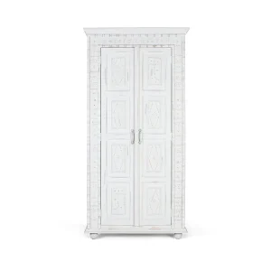 Kast 2 portes à la main vervaardigd in manguierhout