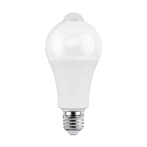 Alcapower E27 LED-lamp 10W 900lm 4000K met PIR-bewegingssensor en lichtsensor, Energie-efficiëntieklasse F, Ideaal voor binnen gebruik