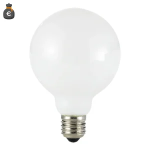 Alcapower LED Globe G125 Gloeilamp Wit Glas 12W 1700lm 2700K E27 230V, Energie-efficiëntieklasse D, Stralingshoek 360° Alcapower LED Globe G125 Gloeilamp Wit Glas 12W 1700lm 2700K E27 230V, Energie-efficiëntieklasse D, Stralingshoek 360°