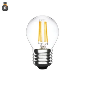 Alcapower LED-lamp G45 Transparant Filament 6W 810lm 4000K E27, Energieklasse D, Natuurlijk Licht 360 Graden, Hoge Efficiëntie 25000 Uur Alcapower LED-lamp G45 Transparant Filament 6W 810lm 4000K E27, Energieklasse D, Natuurlijk Licht 360 Graden, Hoge Efficiëntie 25000 Uur