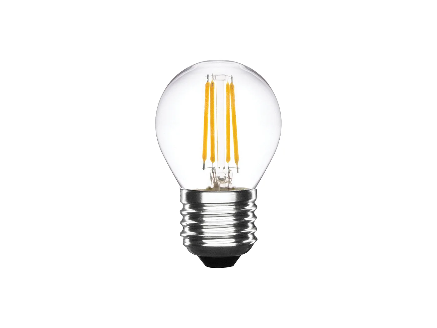 Alcapower G45 LED-filamentlamp E27 6W 810lm 3000K Warm Licht - Transparant glas, efficiënt en duurzaam voor binnenverlichting