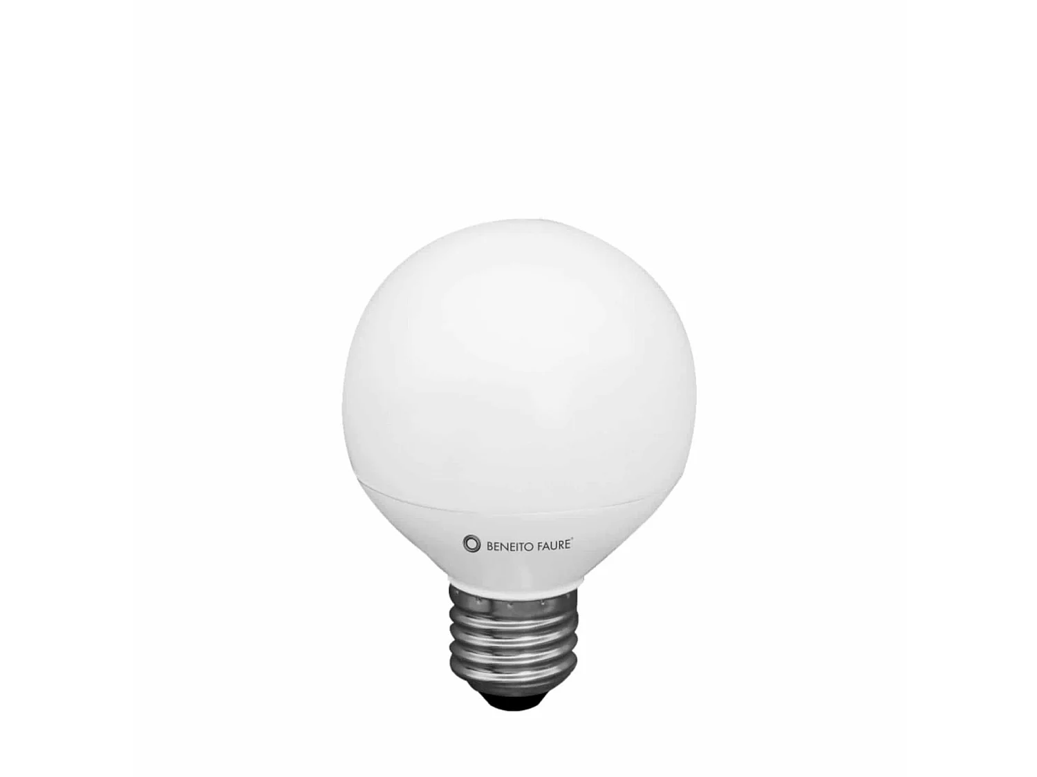 6W E27 Micro Globe LED-lamp, 360 graden retrofit, warm wit 3000K, 500 lumen, compact ontwerp - Beneito & Faure