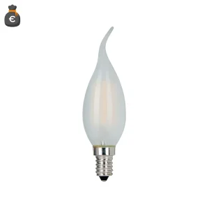 Alcapower LED Lamp Kaars C37 Frosted Glas E14 4W 470lm 4000K Natuurlijk Licht, Elegant Kaarsontwerp voor Efficiënte Binnenverlichting Alcapower LED Lamp Kaars C37 Frosted Glas E14 4W 470lm 4000K Natuurlijk Licht, Elegant Kaarsontwerp voor Efficiënte Binnenverlichting