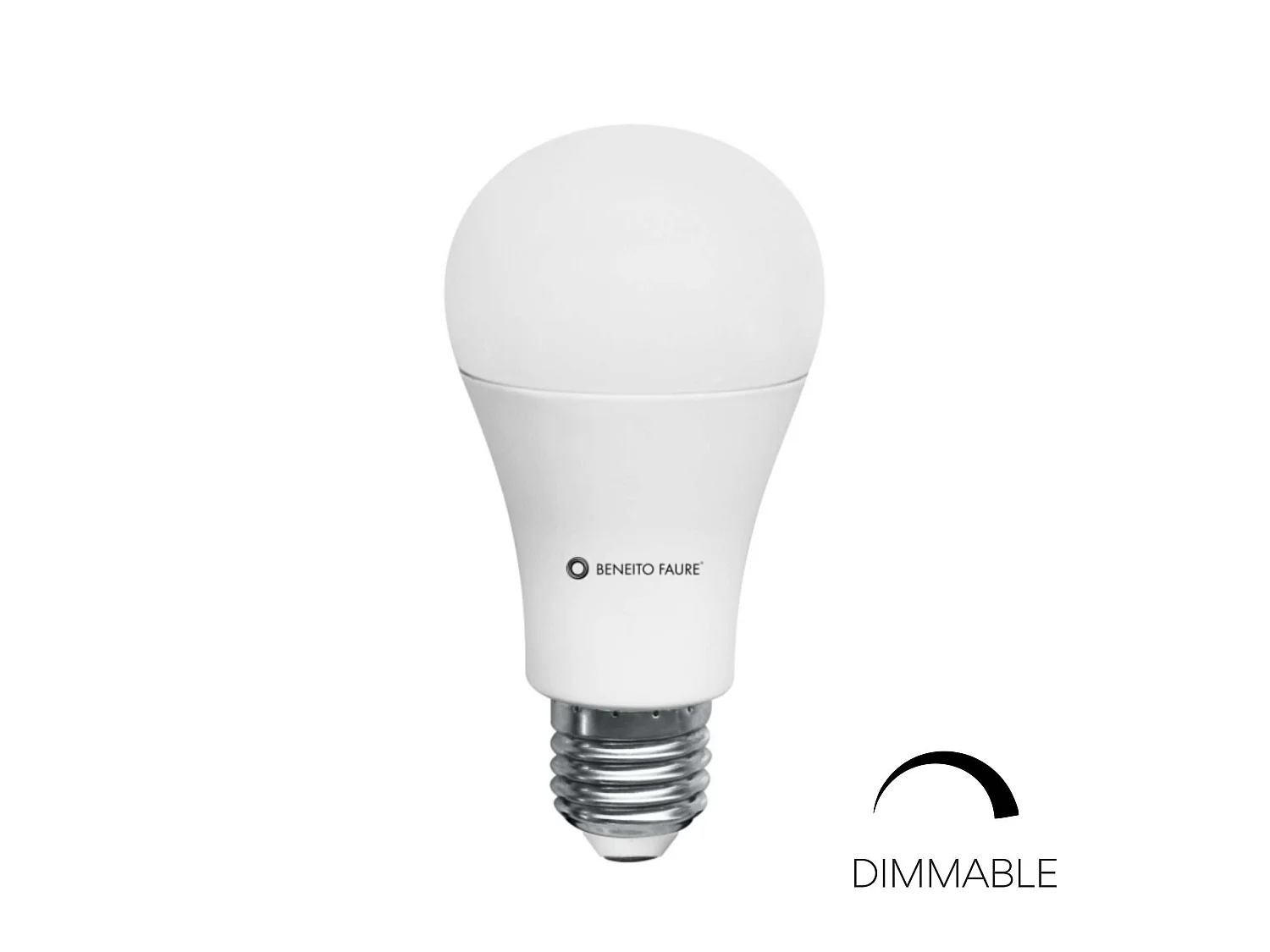 17W E27 dimbare retrofit 360° 2700K standaard LED-lamp - Beneito & Faure, hoge lichtopbrengst, TRIAC-intensiteitsregeling