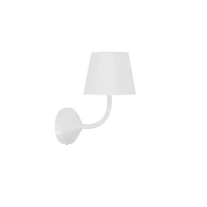 Ai Lati Poldina wandlamp 230V LED 5,4W 2700K 446lm IP54, wit gelakte gegoten aluminium structuur, modern minimalistisch design Ai Lati Poldina wandlamp 230V LED 5,4W 2700K 446lm IP54, wit gelakte gegoten aluminium structuur, modern minimalistisch design