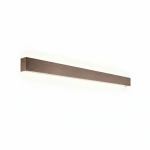 8278 serie LED-wandlamp in aluminium, metallic bruine kleur, 20W 3000K, modern en slank ontwerp voor verfijnde interieurverlichting – Perenz 8278 serie LED-wandlamp in aluminium, metallic bruine kleur, 20W 3000K, modern en slank ontwerp voor verfijnde interieurverlichting – Perenz