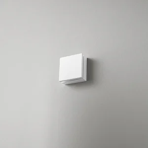 10W 700Lm 3000K Witte Metalen LED Wandlamp, Verstelbare Diffuser, Modern Interieurdesign, Afmetingen 12x12x4,5/13 cm – Perenz
