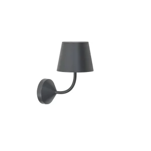 Ai Lati Poldina LED-wandlamp 5,4W IP54 Donkergrijs 2700K 446lm, modern design in aluminium voor binnen- en buitenverlichting Ai Lati Poldina LED-wandlamp 5,4W IP54 Donkergrijs 2700K 446lm, modern design in aluminium voor binnen- en buitenverlichting