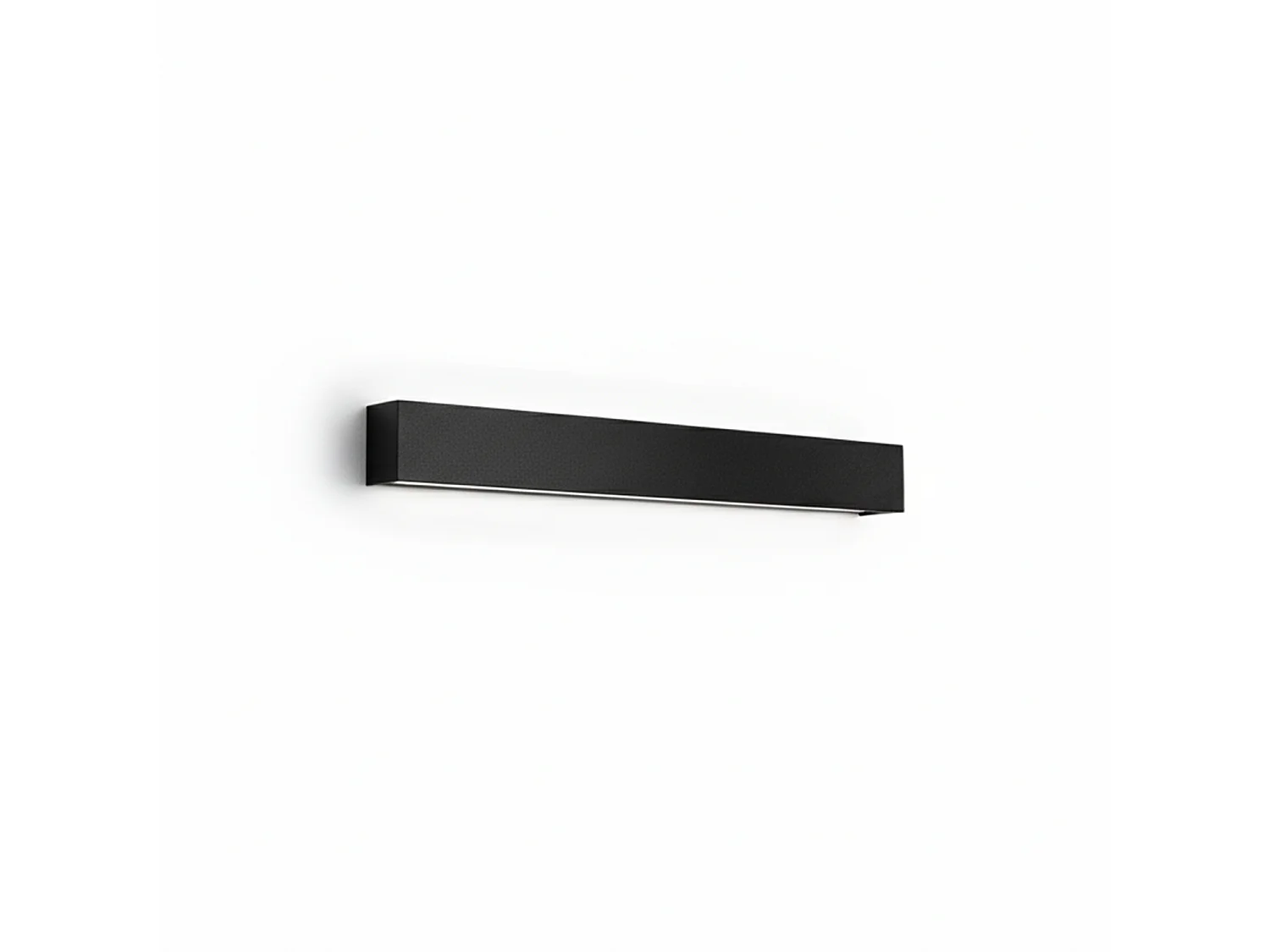 8278 serie LED-wandlamp in aluminium, matzwart, 20W 3000K, modern en slank ontwerp voor verfijnde interieurverlichting - Perenz