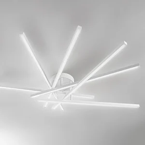 70W LED-plafondlamp in mat wit aluminium, 4900 lumen, dimbaar met kleurtemperatuurselector 3000K/4000K/6000K, modern design IP20 – Perenz 70W LED-plafondlamp in mat wit aluminium, 4900 lumen, dimbaar met kleurtemperatuurselector 3000K/4000K/6000K, modern design IP20 – Perenz