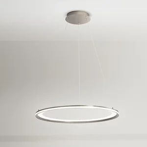 8203 Serie LED Hanglamp in Titaniumgrijs Metaal, 98W, Warm Licht 3000K, Afmeting 100 cm, Modern Design – Perenz 8203 Serie LED Hanglamp in Titaniumgrijs Metaal, 98W, Warm Licht 3000K, Afmeting 100 cm, Modern Design – Perenz