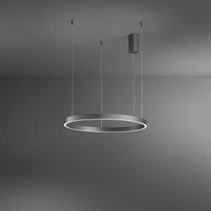 8284 Serie LED Hanglamp, Metalen en Aluminium Frame, Modern Metallic Grijs Design, 87W Dimbaar, Diameter 100cm – Perenz 8284 Serie LED Hanglamp, Metalen en Aluminium Frame, Modern Metallic Grijs Design, 87W Dimbaar, Diameter 100cm – Perenz