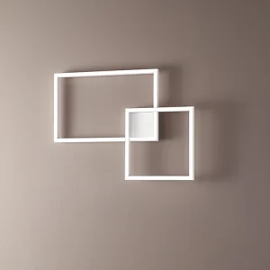 45W vierkante LED-plafondlamp in mat wit aluminium, selecteerbare kleurtemperatuur (CCT) 3000K-4000K-6000K, modern en slank ontwerp – Perenz 45W vierkante LED-plafondlamp in mat wit aluminium, selecteerbare kleurtemperatuur (CCT) 3000K-4000K-6000K, modern en slank ontwerp – Perenz