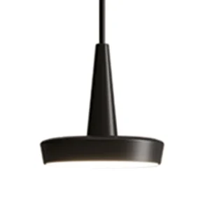 Baby LED-hanglamp in zwart gegoten aluminium, modern design met TRIAC-dimfunctie, CRI 90, warm licht 3000K, ideaal voor binnenruimtes. Baby LED-hanglamp in zwart gegoten aluminium, modern design met TRIAC-dimfunctie, CRI 90, warm licht 3000K, ideaal voor binnenruimtes.