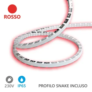 Alcapower Snake Flex LED-strip 20m 230V 12W/m Rood IP65 Silicone, flexibel en hoge helderheid met geïntegreerde SMD 2835-technologie. Alcapower Snake Flex LED-strip 20m 230V 12W/m Rood IP65 Silicone, flexibel en hoge helderheid met geïntegreerde SMD 2835-technologie.