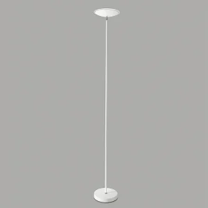 18W LED-vloerlamp 1400Lm 3000K Wit Metaal, Moderne en Elegante Design Staande Lamp voor Binnen, Hoogte 180 cm – Perenz Kwaliteitsverlichting 18W LED-vloerlamp 1400Lm 3000K Wit Metaal, Moderne en Elegante Design Staande Lamp voor Binnen, Hoogte 180 cm – Perenz Kwaliteitsverlichting