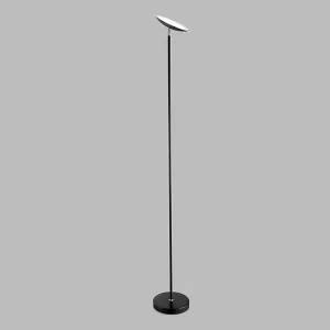 18W LED Vloerlamp 1400Lm 3000K Zwart Metaal, Moderne en Elegante Design Staande Lamp voor Binnen, Hoogte 180 cm – Perenz Kwaliteitsverlichting 18W LED Vloerlamp 1400Lm 3000K Zwart Metaal, Moderne en Elegante Design Staande Lamp voor Binnen, Hoogte 180 cm – Perenz Kwaliteitsverlichting