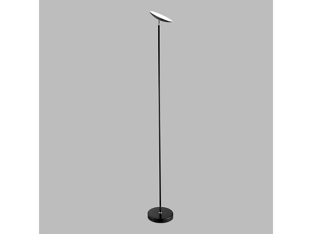 18W LED Vloerlamp 1400Lm 3000K Zwart Metaal, Moderne en Elegante Design Staande Lamp voor Binnen, Hoogte 180 cm - Perenz Kwaliteitsverlichting