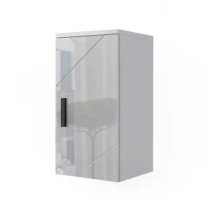 Badkamerkast wit hoogglans 30x24x59 irma Badkamerkast wit hoogglans 30x24x59 irma