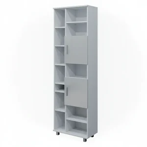 Badkamerkast wit hoogglans 60x30x190 ilias Badkamerkast wit hoogglans 60x30x190 ilias
