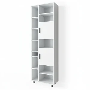 Badkamerkast wit 60x30x190 ilias Badkamerkast wit 60x30x190 ilias