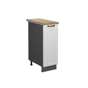 Apotheekkast wit landhuis 30x60x82 fame-line Apotheekkast wit landhuis 30x60x82 fame-line