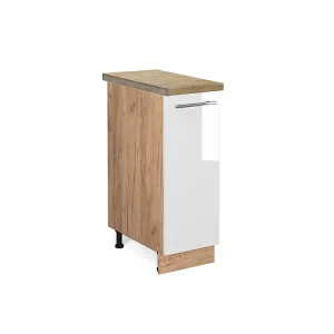 Apotheekkast wit hoogglans 30x60x82 fame-line