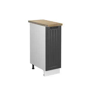 Apotheekkast antraciet landhuis 30x60x82 fame-line Apotheekkast antraciet landhuis 30x60x82 fame-line