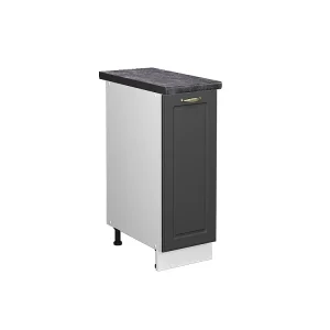 Apotheekkast antraciet-goud 30x60x82 fame-line Apotheekkast antraciet-goud 30x60x82 fame-line