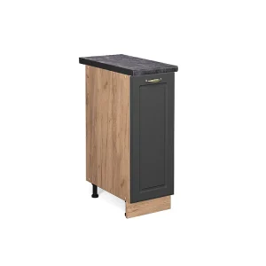 Apotheekkast antraciet-goud 30x60x82 fame-line Apotheekkast antraciet-goud 30x60x82 fame-line