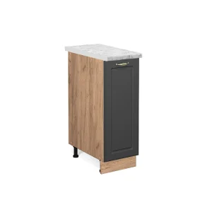 Apotheekkast antraciet-goud 30x60x82 fame-line Apotheekkast antraciet-goud 30x60x82 fame-line