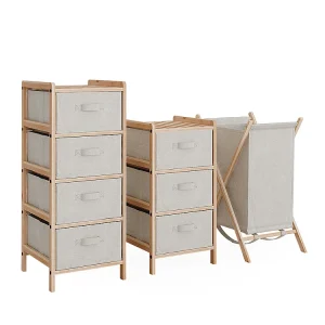 Badkamermeubelset beige 34.5×36.5×86 bruno