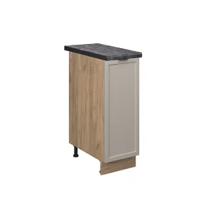 Apotheekkast grijsbeige 30x60x82 fame-line