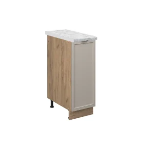 Apotheekkast grijsbeige 30x60x82 fame-line