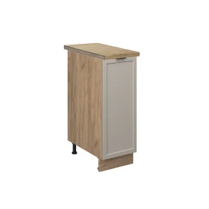 Apotheekkast grijsbeige 30x60x82 fame-line