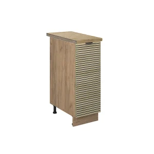 Apotheekkast eiken paneel 30x60x82 fame-line