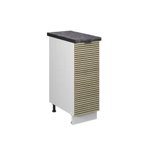 Apotheekkast eiken paneel 30x60x82 fame-line