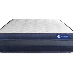Actilatex tech matras 90x200cm , Matrasdikte : 24 cm , Latex en traagschuim , Zeer stevig, 5 comfortzones