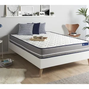Actimemo pur matras 140x190cm , Matrasdikte : 20 cm , Traagschuim , Stevig, 3 comfortzones