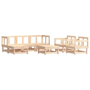7-delige Loungeset massief grenenhout 7-delige Loungeset massief grenenhout