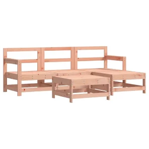 5-delige Loungeset massief douglashout 5-delige Loungeset massief douglashout
