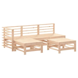 5-delige Loungeset massief grenenhout 5-delige Loungeset massief grenenhout