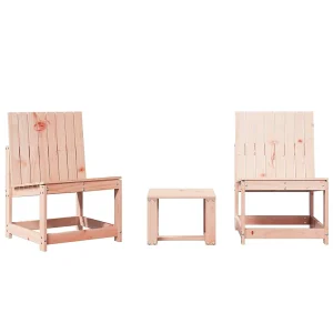3-delige Loungeset massief douglashout 3-delige Loungeset massief douglashout
