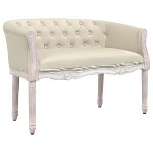 Bankje 80x56x69 cm linnen Bankje 80x56x69 cm linnen