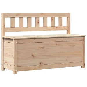Bankje 110x41x76,5 cm massief grenenhout