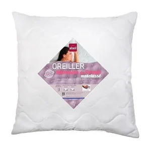ABEIL Gewatteerd traagschuimkussen 60 x 60 cm wit ABEIL Gewatteerd traagschuimkussen 60 x 60 cm wit