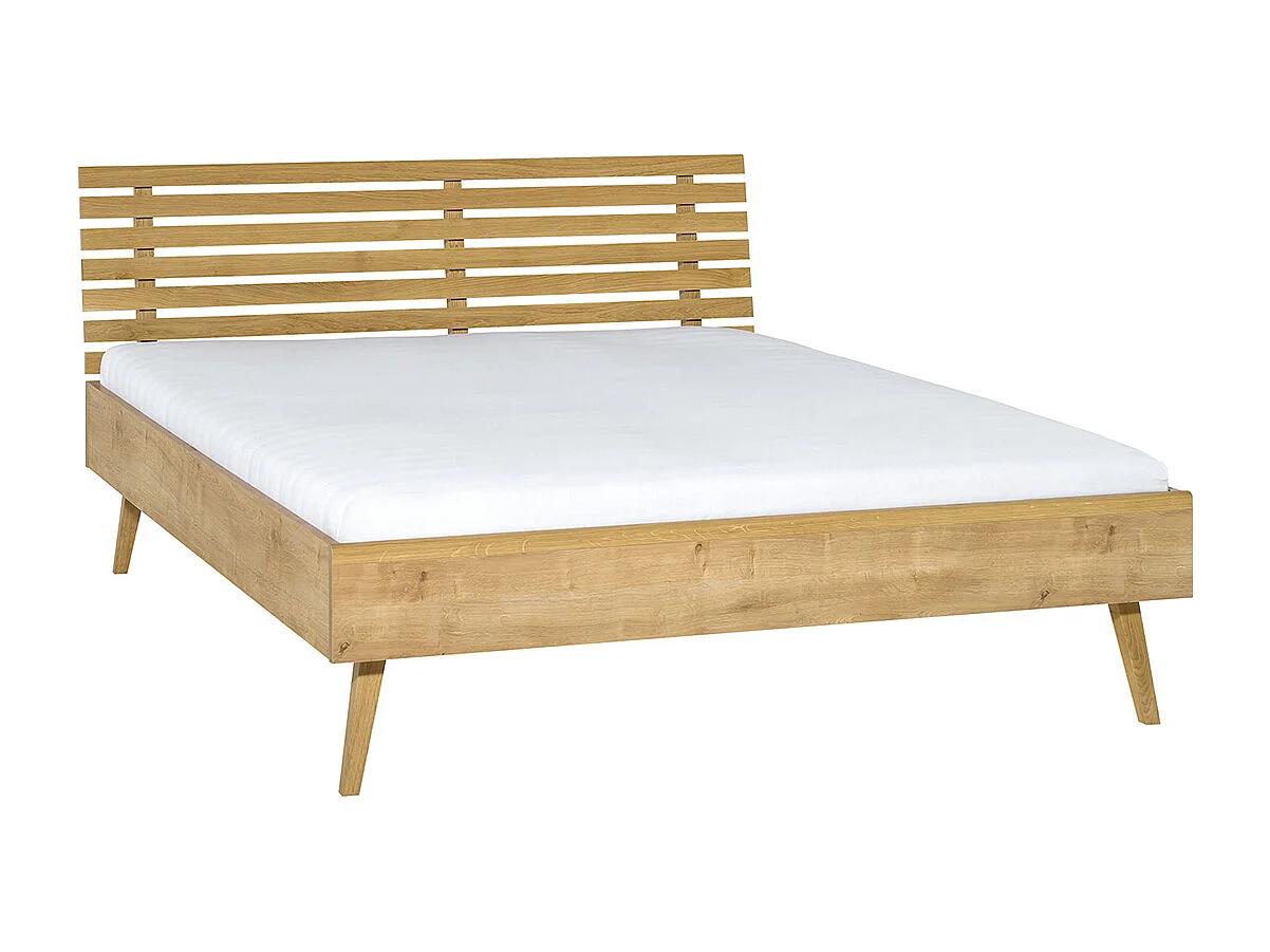 Bed 180x200cm opengewerkt hoofdeinde Vox Nature Hout